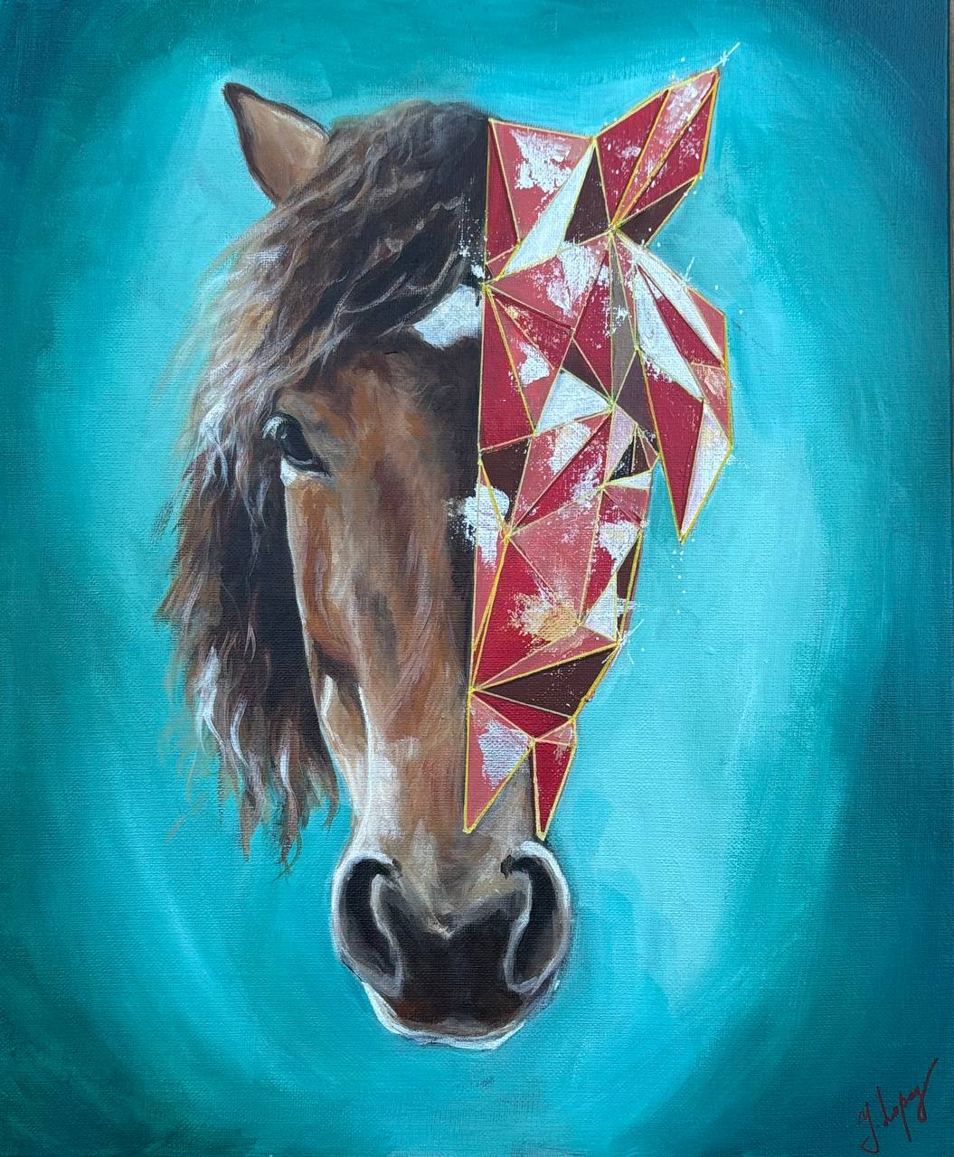 Masque cheval