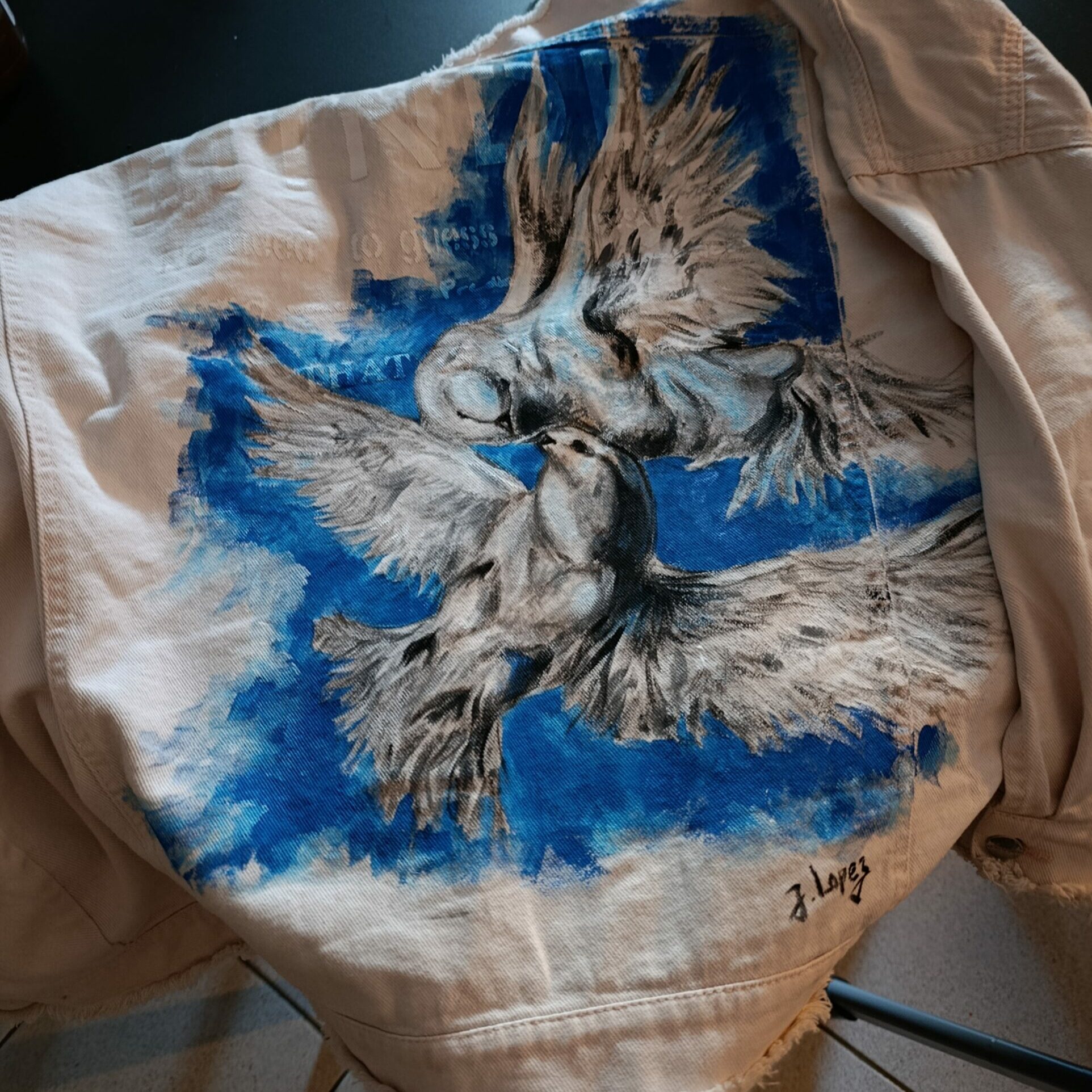 veste-peinte-oiseaux